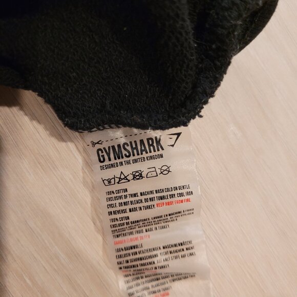 GYMSHARK | Cropped Sweatshirt Cotton T-Shirt | Sz. M - Picture 4 of 8